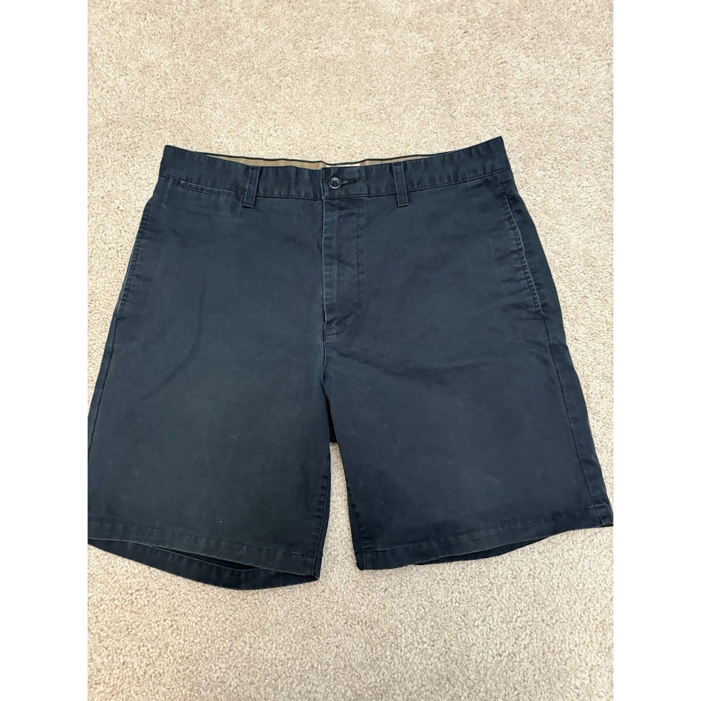 VTG Y2K Men's Blue Gap Hudson Chino Shorts Preppy Size 34W 7L